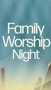 Join us tonight October 15 at 7 pm for a family night of worship and prayer. | The Genesis Project
