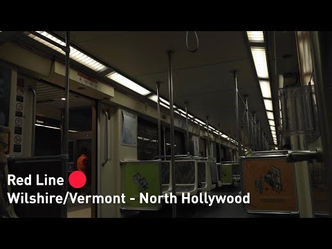 LA Metro Red Line Wilshire/Vermont - North Hollywood