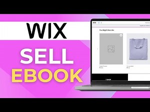 How To Sell An Ebook On Wix Tutorial