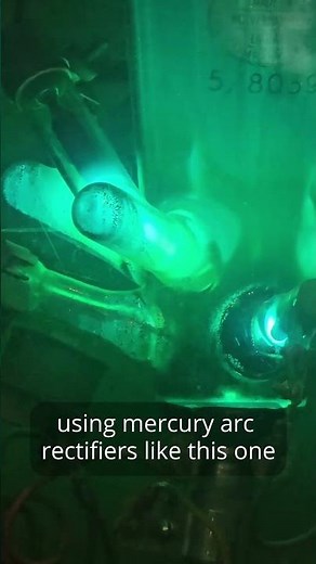 Mercury-arc rectifier built by the Electric Construction Company of Wolverhampton