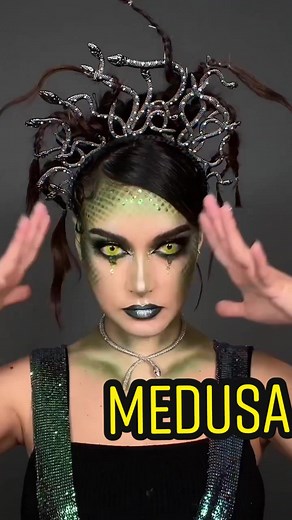 Epic MEDUSA Makeup Tutorial