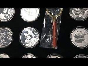 What's wrong with this China silver panda coin set? - Counterfeit coin detection tips