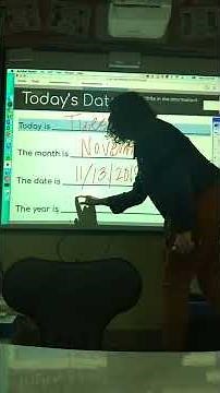 Morning Meeting on the Smartboard