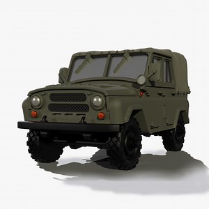 UAZ 469 Free 3D Model in Transport 439547 | 3DExport
