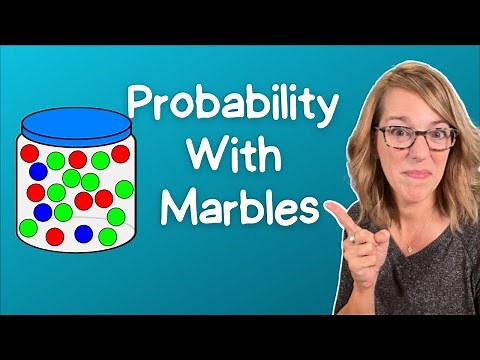 Probability With Marbles Made Easy | Probabilties for Drawing One Marble Out of a Jar