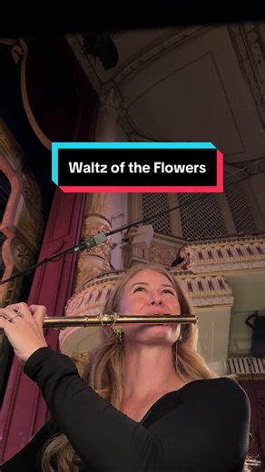 The most gorgeous costumes are during Waltz of the Flowers! They're so colorful and magical, I haven't seen another production that comes close to what Ballet West has done. Featuring my coneflower and bow @Liz Fox Roseberry earrings! #ballet #nutcracker #pitmusician #flute #flowers