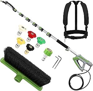 Tool Daily Telescoping Pressure Washer Wand with Brush