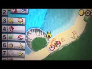 Mario Kart 7 AI used blue shell on itself