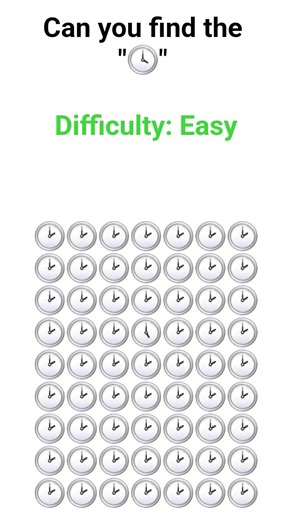 Can you find the "🕔"