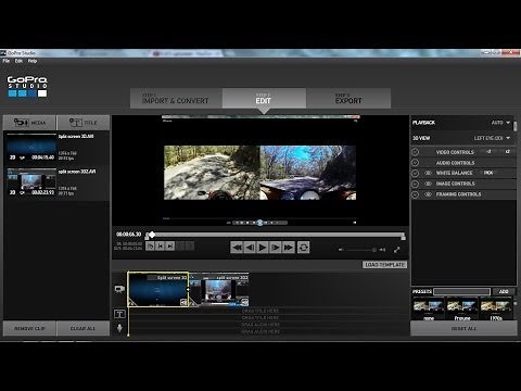 GoPro Studio Split Screen Tutorial