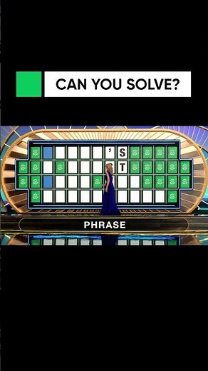 Can you solve this puzzle? The category is: PHRASE