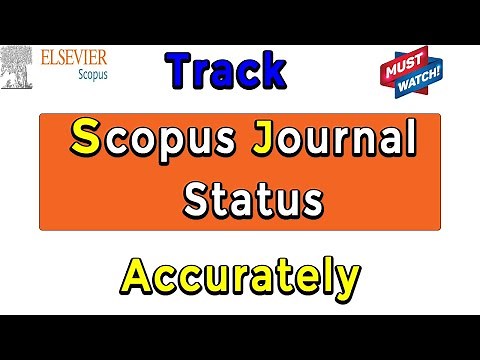 How to Track Exact Status of any Scopus Journal II How to Check Scopus Journal I My Research Support
