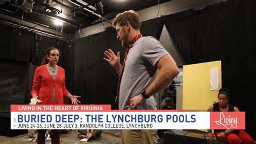 2.3K views · 16 reactions | Endstation Theatre is digging up the past with a historical look back at the integration of pools in the Hill City. Emily heads out to Randolph College to check out a rehearsal and learn about all the time and energy that has gone into this production. | Living in the Heart of Virginia-LHOV | Facebook