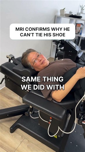 Spinal decompression healed a 5mm herniated disc in 8 weeks – no surgery needed #backpain
