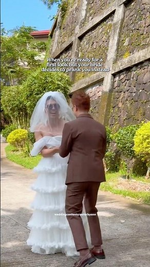 The Bride Was Not Who He Expected😂😂😂#wedding #weddingday #fakelove #shorts