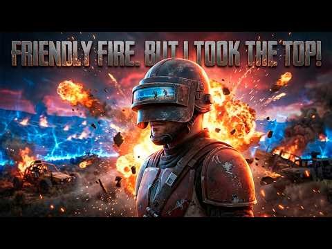 PUBG:That's the Way/FRIENDLY FIRE. BUT I TOOK THE TOP! Begineer/Level 122