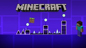 Geometry Dash in Minecraft Minecraft Map