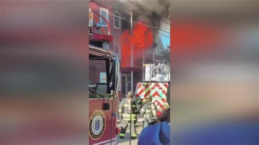 Fire breaks out at triple decker in Malden, several hospitalized