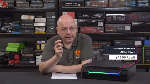 LEO builds into the CONSOLE KILLER PC case - SilverStone RVZ03 ARGB Raven!