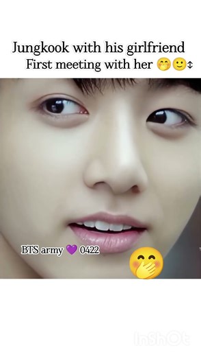 meet 😁 her first time shy 🫣 jk 💜#bts #vkookcute