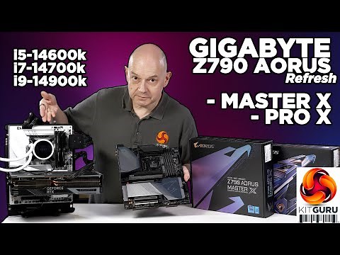 Gigabyte Z790 AORUS Refresh with 14th Gen i5, i7 and i9