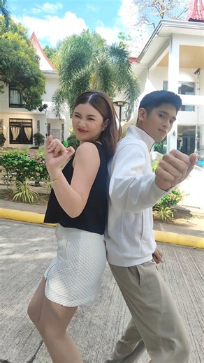 232K views · 2.1K reactions | BREAK TIME = TIKTOK TIME  Catch Thea and Migs joining the trend! May pasample pa sila  #BinibiningMarikit #TheaTolentino #MigsAlmendras | GMA Network | Facebook