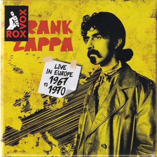 Frank Zappa - Live In Europe 1967 To 1970