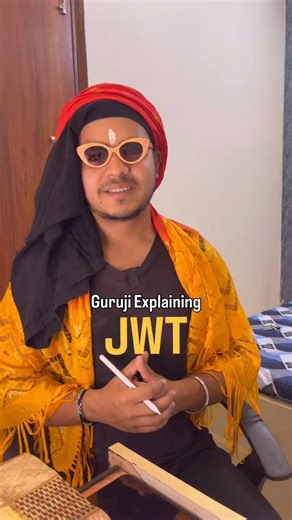 @samitknows on Instagram: "J ke Son ke pas Shaktiya hai ?? 😥 Follow @samitknows for more ❤️❤️ #reel #new #video #viral #json #web #token #authentication #auth #tech #info"