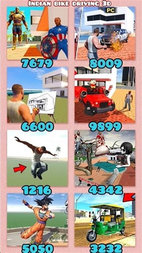 All Cheat Code 💯 Real Code 💥 Indian bike driving 3d all new cheat code update + plugin cheat code