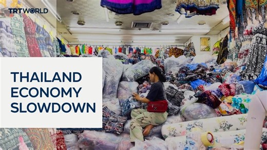 Thailand's economy is the second largest in Southeast Asia, but it faces a slowdown due to tariffs, political change and a border dispute with Cambodia. | TRT World