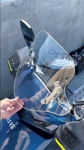 universal windshield visor for all naked sports bikes #shorts