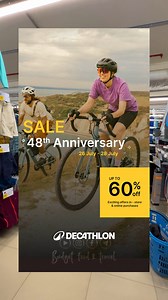 Decathlon’s 48th Anniversary Offer Period: - July 26th to 28th Discounts: Find Up to 60% off on products in the app, with the same discounts available in stores. ( Applicable till stocks last ) Before visiting the store, download the Decathlon app to discover exciting offers Coupon Code: SPORT100 - ₹100 SPORT200 -₹200 SPORT300 -₹300 This offer is applicable only if you download the Decathlon app on your mobile phone. | Budget food & travel