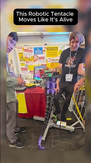 Robotic Tentacle Learns to Grip Anything