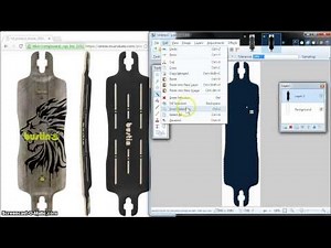 Making Longboard Templates for Building Symmetrical Longboards