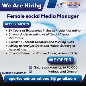 3.3K views · 140 reactions | ✨ We're Hiring: Female Social Media...