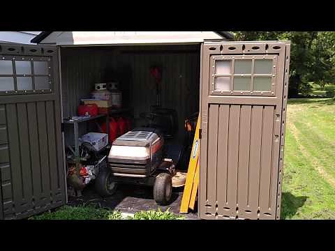 Rubbermaid 7x7 big max shed review