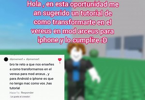 Cómo transformarse en el Vereus en Roblox