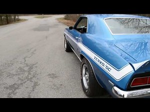 1969 CAMARO YENKO 427 TRIBUTE REAL 427 ENGINE 4SPD COMPLETE VERY HIGH END ROTISSORIE RESTORATION