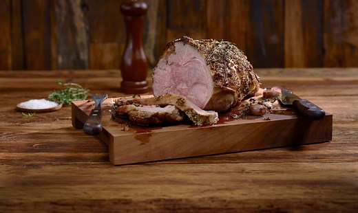 Lammgigot aus dem Ofen