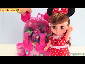Minnie Mouse Goes Camping Adventure Backpack Surprises