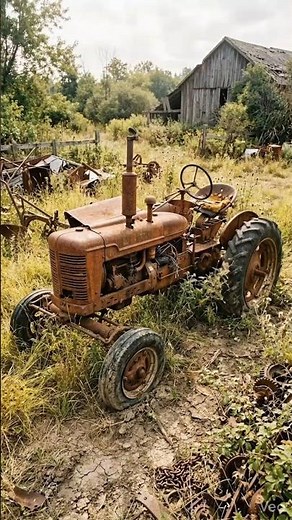 🔥 "From Rust to Power – Ultimate Classic Tractor Restoration Timelapse! 🚜✨" 🔥