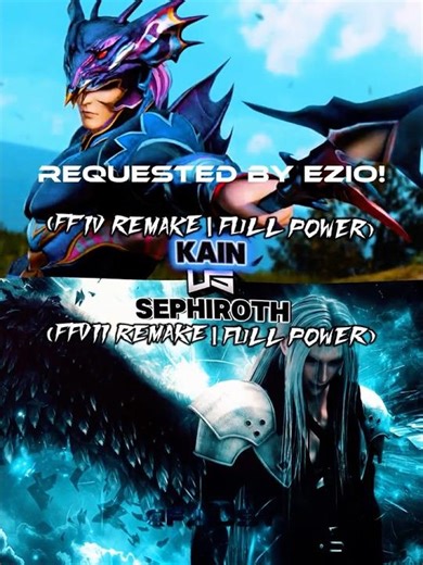 (Request ‪@sypher3492‬) Kain #vs Sephiroth #wis #finalfantasy #kainhighwind #sephiroth