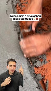 110K views · 508 reactions | Pedreiro ensina emenda de piso passo a passo pra evitar trinca e garantir acabamento firme #construcao #reboco | Ak TV | Facebook