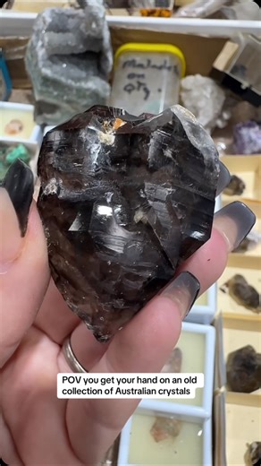 46 reactions | Yesterday I acquired an old collection that will be inventoried and offered up for adoption soon. Who’s excited?  #crystals #unearthedcrystals #crystalsofig #smallbusiness #crystalcollection #vintagecrystal | Unearthed Crystals | Facebook