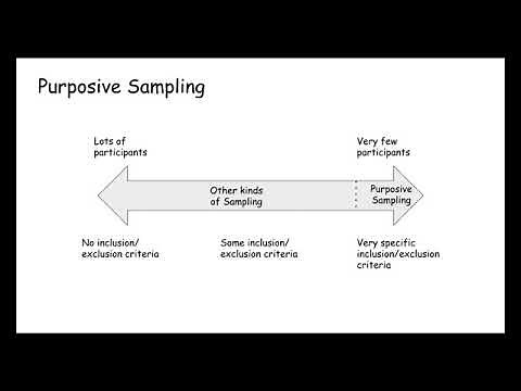purposive and snowball sampling
