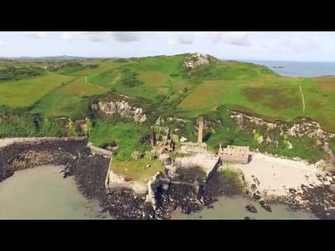 Anglesey Beckons - Aerial video Wales walks with some lesser known hidden locations - Coastal Path
