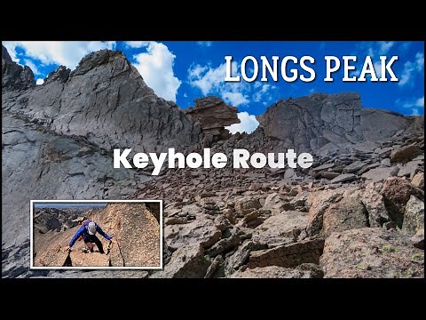 Climb Longs Peak! One of Colorado's most famous and dangerous 14ers via the classic Keyhole Route