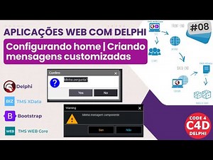 Delphi Web #08 - Configuring Home | Creating Custom Messages