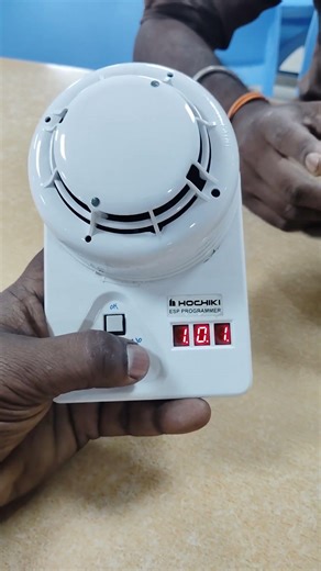 Hochiki Fire Detector Addressing - How to Set Address of Fire Detector - Device by ASX Programmer