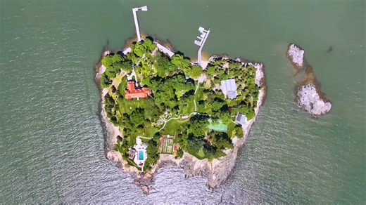 Inside a $35M private island estate
